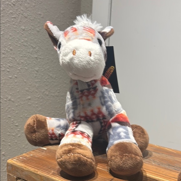 Plush Stuffed Animal Toy - White and Brown - Picture 3 of 15